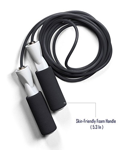 Homello Adjustable Jump Rope Fitness Jumping Rope, 4 Colors Ball Bearings, Cardio Speed Skipping Rope for Adults and Children