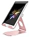 Tablet Stand Adjustable, Lamicall Tablet Stand : Desktop Stand Holder Dock Compatible with Tablet Such as iPad 2018 Pro 9.7, 10.5, Air Mini 4 3 2, Kindle, Nexus, Tab, E-Reader (4-13'') - Rose Gold primary