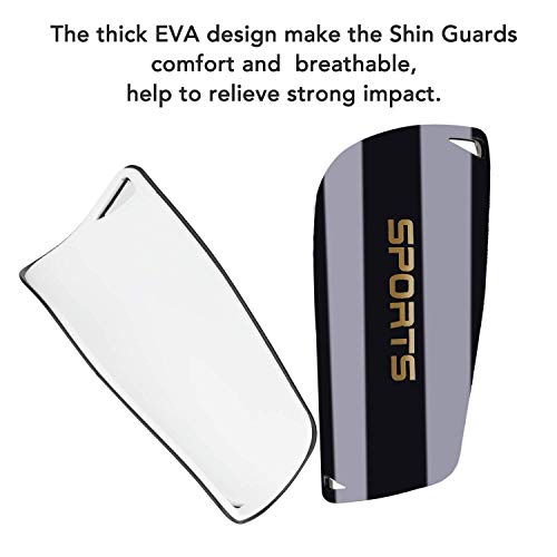 image for Geekism GeekSport Youth Soccer Shin Guards for Kids Toddler Shin Pads 