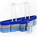 HAKDAY Hanger Stacker Organizer Stand, White Portable Hanger Holder Laundry Room Organization Hanger Rack Storage