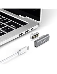 Magnetic USB C Adapter 20Pins Type C Connector, Support USB PD 100W Quick Charge, 10Gbp s Data Transfer and 4K 60 Hz Video Output Compatible with MacBook Pro Air, 2019 iPad Pro and More Type C Devices