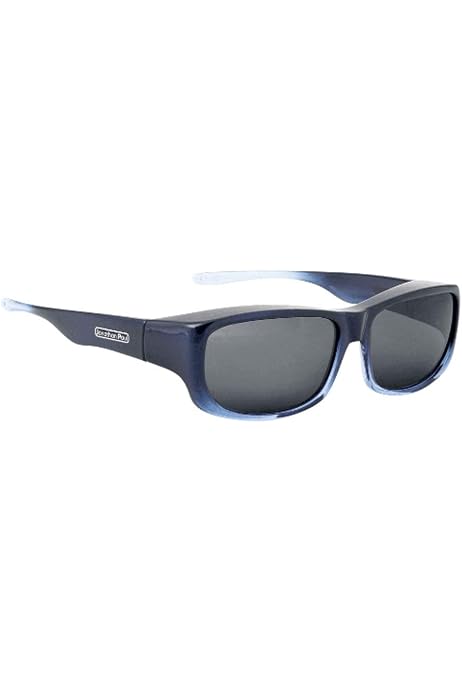 Fitovers Jett Polarized Sunglasses - Designed To Fit Over Medium Oval Prescription Glasses, Olive Charcoal