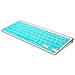 Kuzy - Teal / Turquoise HOT Blue Keyboard Silicone Cover Skin for Macbook / Macbook Pro 13