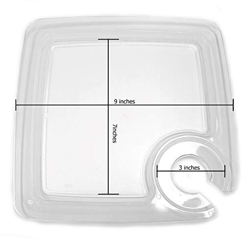 JCHB 9" 24PC Clear Wine Glass Holder for Party Desserts Appetizers Salads Plates (Reusable) - Thumbnail 4