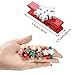 Boao Christmas Wood Clips Christmas Tree Photo Clips Elk Gloves Snowflake Clothespins DIY Photo Pegs for Home School Art Craft Decor (60 Pieces)