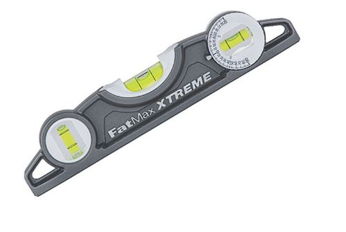 Stanley 9 FatMax Xtreme 180 Degree Adjustable Torpedo Level (Magnetic) 43-609