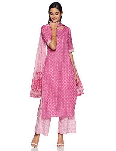 Ayukta-Womens-cotton-Straight-Salwar-Suit-Set