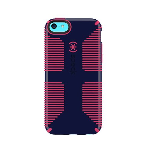 Speck Products CandyShell Grip Case for iPhone 5c  - Berry Black Purple/Bubblegum Pink