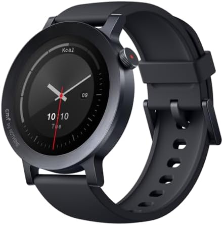 Watch 3 Pro – Reloj Inteligente con Pantalla AMOLED 1,43", 13 Días de Batería, GPS de Doble Banda, Llamadas Bluetooth con IA, Control de Ritmo Cardíaco y Sueño – Gris Oscuro