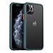 MKOAWA Slim Fit for iPhone 11 Pro Case 5.8 Inch, Translucent Matte Case with Soft Edges, Shockproof Protective Case Cover for Apple iPhone 11 Pro (2019) - Green