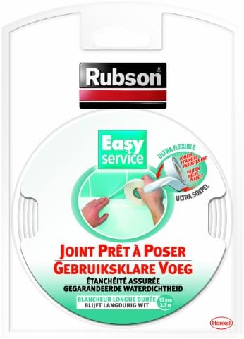Rubson 1766743 Easy Service Joint Sealing Tape 12 Mm X 3.5 M