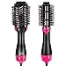 Hair Dryer Brush, ALWOA One Step Hair Dryer & Volumizer, 3-in-1 negative ion Straightening Brush Salon and Curly Hair Comb Reduce Frizz and Static 