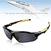 Hulislem Blade Ⅱ Sport Polarized Sunglasses (Black Green)