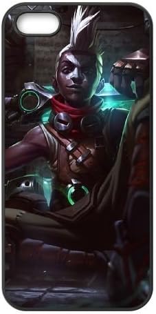 iPhone 5 5s Phone Case Cover Black League of Legends Ekko EUA15976651 Protective Phone Cases