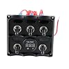 Koolee-Toggle-Switch-Panel-5-Gang-Blue-LED-Indicator-Switch-Panel-Digital-Voltmeter-for-Marine-Boat-Truck-RVS Koolee-Toggle-Switch-Panel-5-Gang-Blue-LED-Indicator-Switch-Panel-Digital-Voltmeter-for-Marine-Boat-Truck-RVS