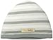 L'ovedbaby Unisex-Baby Newborn Organic Cute Cap, Seafoam Stripe, 3/6 Months