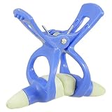 Blue Plastic Straight High Nose Up Lifting Shaping Clip