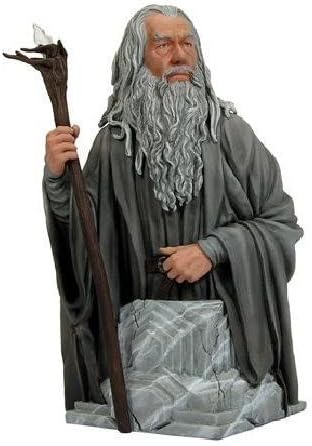 Gentle Giant Gandalf The Grey Bust Wit Light Up Staff - Bnib by Gandalf Bust