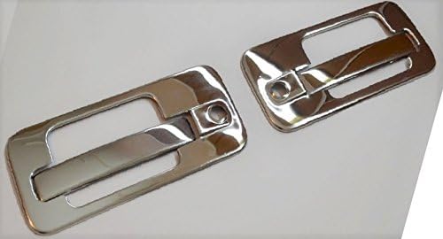 VNVS Stainless Mirror Polished Steel Door Handle Covers Decorations fit for Mercedes Axor Truck