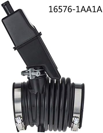 DOEU Car Air Intake Hose Pipe Air Intake Duct Boot Hose Tube Air Cleaner Intake Hose Tube OE# 16576-1AA1A 165761AA1A