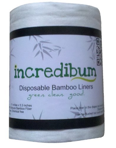 Incredibum Disposable Bamboo Liners (100 count)