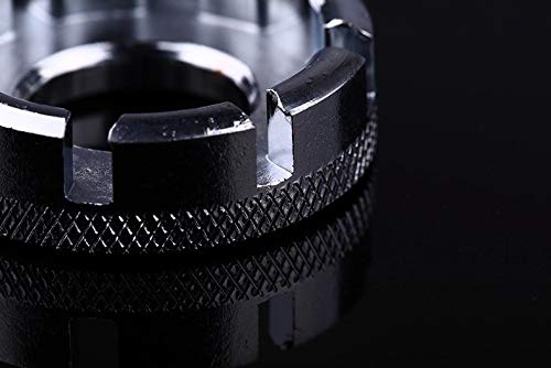 Stylrtop Bike Bicycle Rim Spoke Wrench Tool,Fits 6 Sizes Spoke Nipples