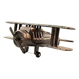 Miniature Biplane Die Cast Novelty Toy Plane Pencil Sharpener Aviator Gift