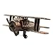 Miniature Biplane Die Cast Novelty Toy Plane Pencil Sharpener Aviator Gift