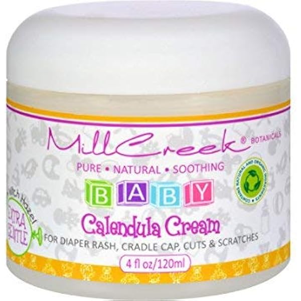 Amazon.com: Mill Creek Baby Calendula Cream with Witch Hazel - 4