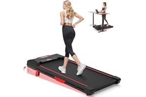Sperax Walking Pad with Incline, Portable Under Desk Treadmill, 4 in 1 Walking Pad Treadmill for Home Office, 340lb Weight Capacity
