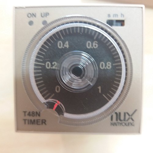 Hanyoung Nux HY-T48A-1B-A Power On Delay Analog Timer 24-240 V AC/DC 1 sec / 1 min / 1 Hour