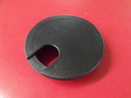 Bainbridge - Black Desk Grommet , 3 inch, 5 Pack