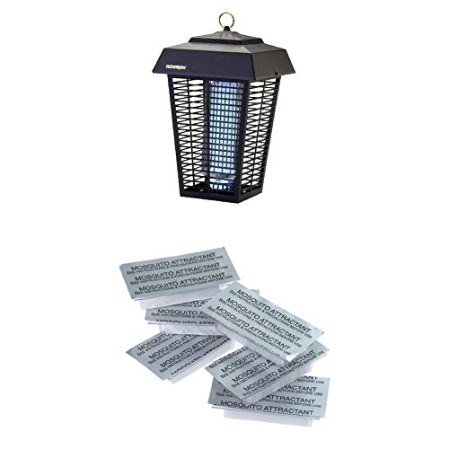 Flowtron bk-80d 80-watt electronic insect killer, 1-1/2 acre cove…