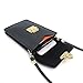 Womens Small Travel Phone Purse Luxury Matte PU Leather Crossbody Single Shoulder Bag Cellphone Pouch Wallet Case for iPhone X 8 7 6 Plus
