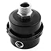 uxcell Air Compressor Intake Filter Muffler Silencer 1/2BSP Male Thread Black