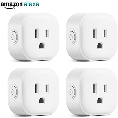 WiFi Smart Plug Mini, Astropanda Smart Home Power Control Socket, Remote Control Your Household Equipment from Everywhere, No Hub Required, Works with Amazon Alexa and other assistants. 2.4G WIFI ONLY