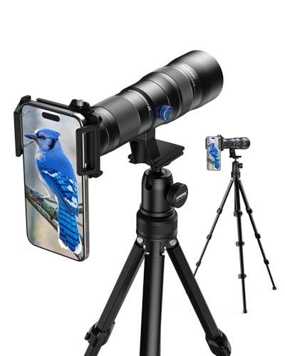Evil Eye Zoom Telephoto Lens 20-60X High Magnification/High Quality with Tripod Perfect for School Shows/Sports Days/Observation/Concerts