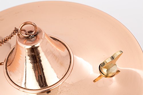 Legends Direct Maui Tabletop, Landscape Torch, Patio Light, Tabletop Lantern, Lighting (Smooth Copper) - Thumbnail 4