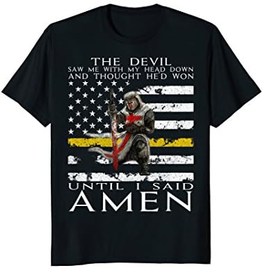 USA 911 Dispatcher Crusader Shirt - The Devil Saw Me