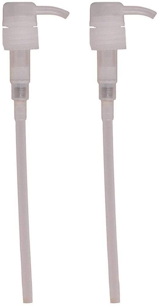Gunky Monkey Universal Pump Dispenser Pack of 2, Fit Most popular Shampoo, Conditioner size 1 Litre, 1000ml, 750ml, 500ml, 1L, Clear