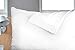 Utopia bedding Cotton Pillow Case (Pack of 2) – (King, White) – 100% Cotton Sateen for Maximum Softness and easy Care, Elegant Double-Stitched Tailoring