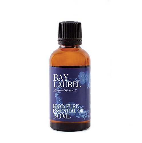 Mystic Moments | Bay Laurel Essential Oil 50ml | Laurus nobilis | Fresh Spicy Herbaceous Aromatic Oil for Diffuser, Blends & Crafts | Aromatherapy Grade