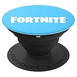 Fortnite Fortnite Logo (Blue) PopSockets Stand for Smartphones and Tablets - PopSockets Grip and Stand for Phones and Tablets