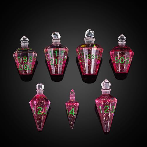 Pink W/Green Numbers