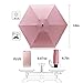 NOOFORMER mini Travel sun&rain Umbrella - Light Compact Parasol with 95% UV Protection for Men Women Multiple Colors