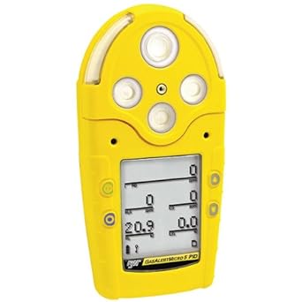 BW Technologies GasAlertMicro 5 Multigas Detector; O2/ClO2/LEL/PID, Data Logger, Pump: Amazon.com: Industrial & Scientific