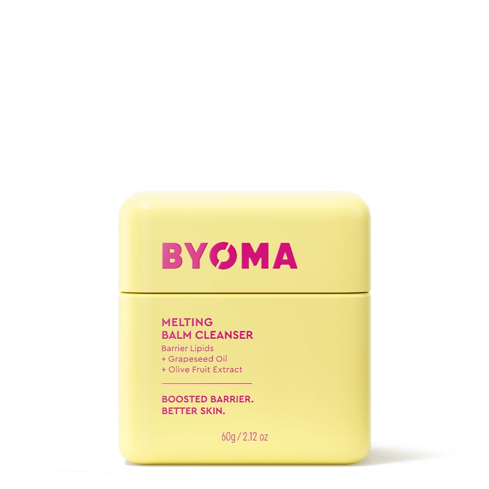 Photo 1 of (2) PACK
-BYOMA Melting Balm Facial Cleanser - Buttery Soft Cleansing Balm for Skin Barrier Repair - Tri-Ceramide Face Wash for Sensitive Skin & All Skin Types - Deeply Hydrated Skin, No Oily Residue - 2.12 oz
-BYOMA BOOST YOUR BARRIER