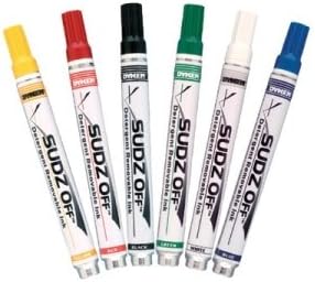Itw Professional Brands 253-91938 Sudz Off Detergent Removable Temporary Markers44; Blue44; Medium