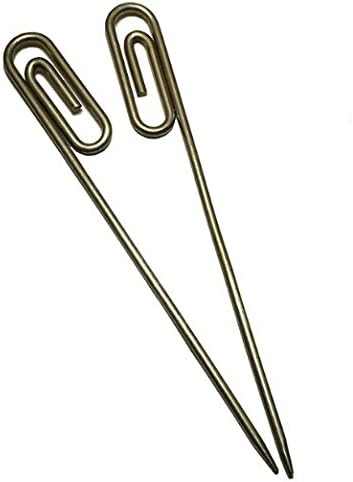 Titanium Paper Clips - 4 Inch Tool Dabber (Pack of 2)