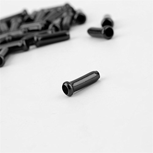 Ohomr Bike Accessories Aluminium Alloy Bicycle Brake Line Cap 30 PCS Bike Derailleur Cable End Cap